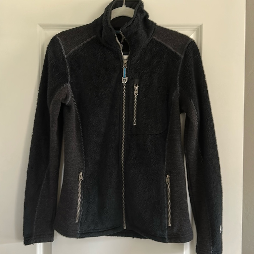 Kuhl Ladies jacket black size small full zip